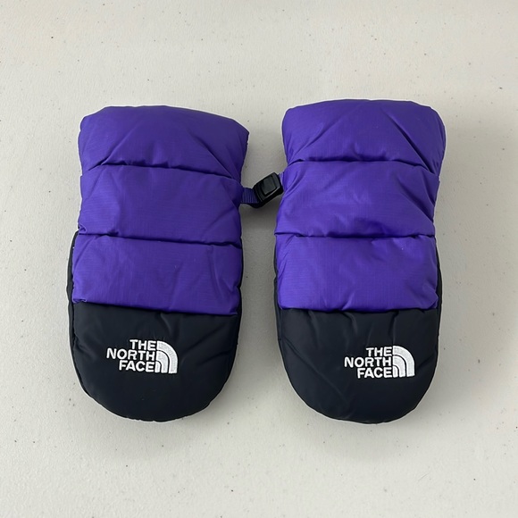 The North Face Other - The Nort Face Kids Mitten Size 3T Purple/Black NWT